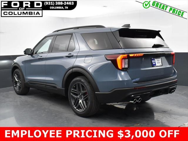 new 2025 Ford Explorer car, priced at $51,850