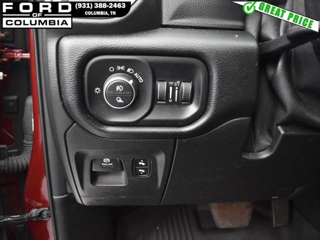 used 2019 Ram 1500 car, priced at $27,169