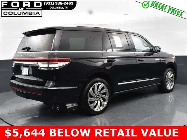 used 2022 Lincoln Navigator car, priced at $45,998