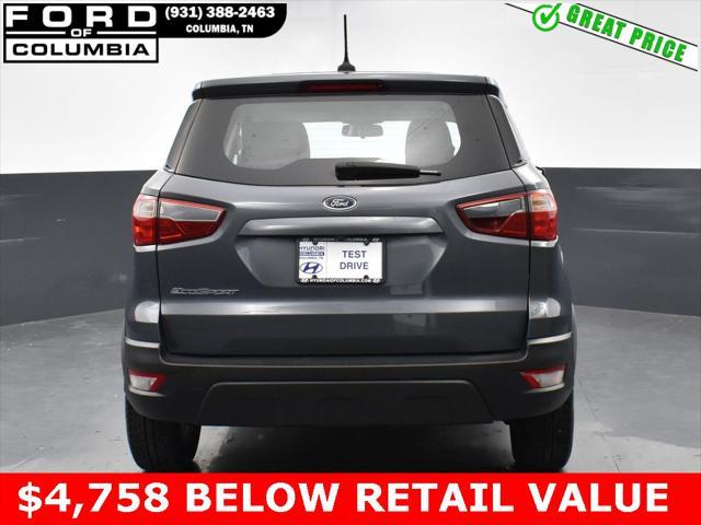 used 2021 Ford EcoSport car, priced at $11,946