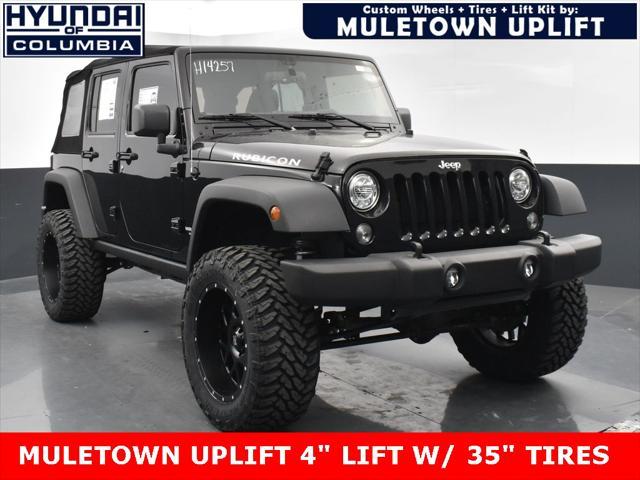 used 2017 Jeep Wrangler Unlimited car, priced at $30,971