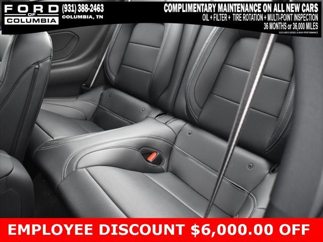 new 2025 Ford Mustang car, priced at $49,525