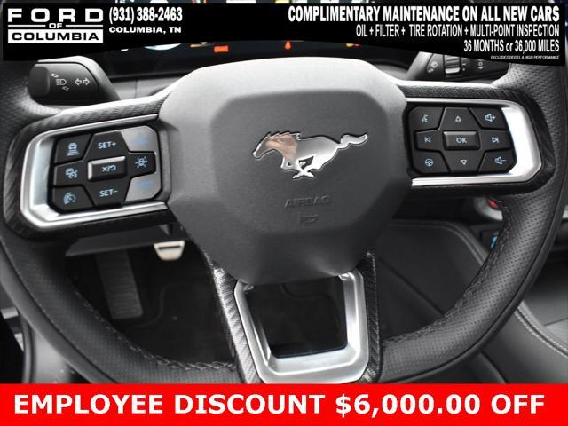 new 2025 Ford Mustang car, priced at $49,525