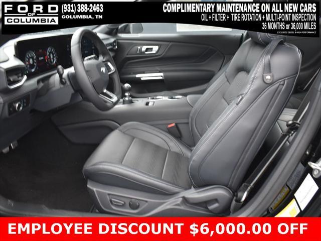 new 2025 Ford Mustang car, priced at $49,525