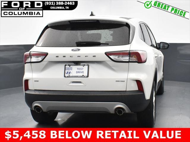 used 2022 Ford Escape car, priced at $17,838