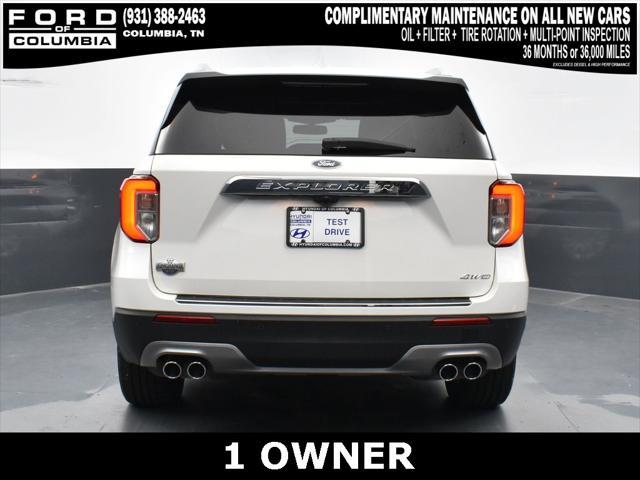 used 2022 Ford Explorer car, priced at $45,300