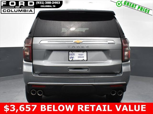 used 2023 Chevrolet Tahoe car, priced at $53,799