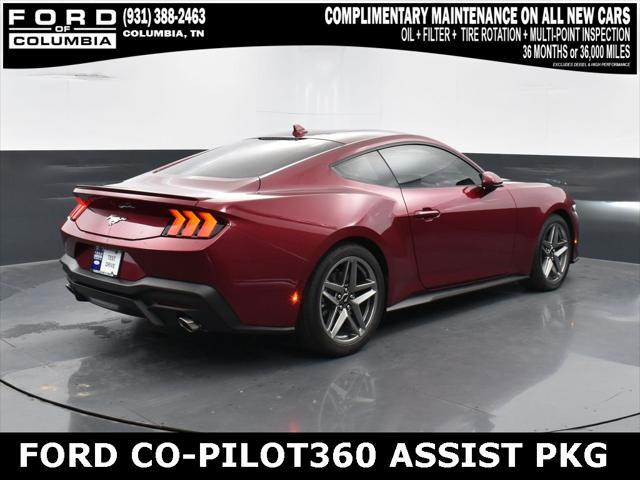 new 2025 Ford Mustang car, priced at $40,425