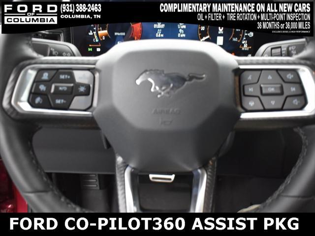 new 2025 Ford Mustang car, priced at $40,425