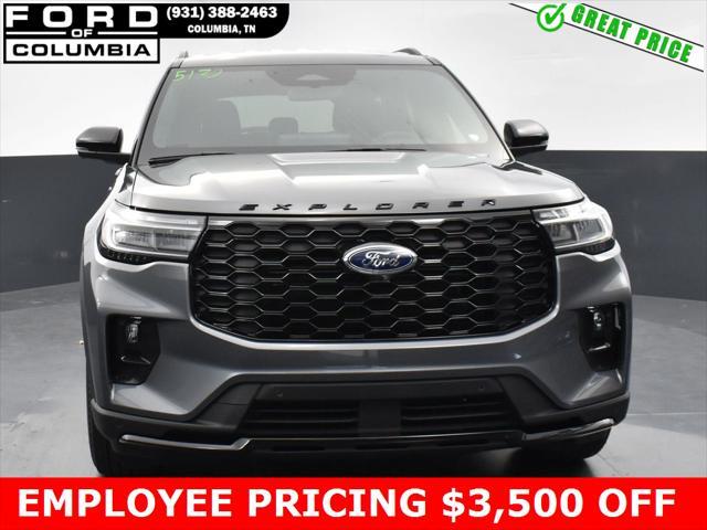 new 2025 Ford Explorer car, priced at $45,650