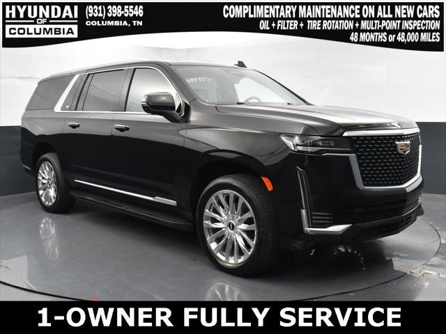 used 2023 Cadillac Escalade ESV car, priced at $68,387