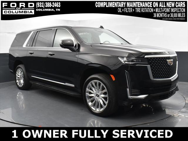 used 2023 Cadillac Escalade ESV car, priced at $68,387
