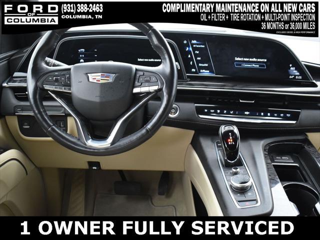 used 2023 Cadillac Escalade ESV car, priced at $68,387
