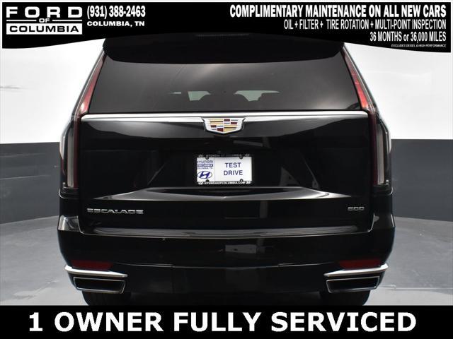 used 2023 Cadillac Escalade ESV car, priced at $68,387