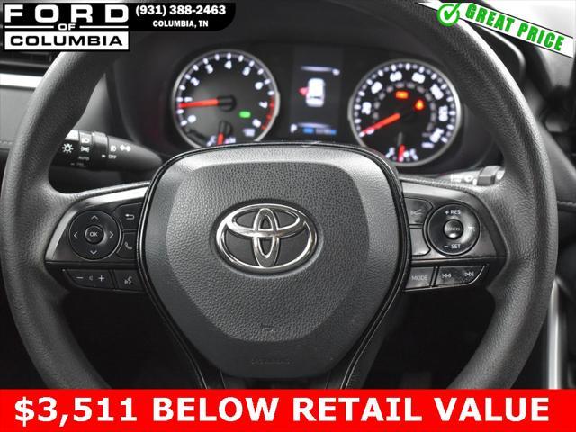 used 2021 Toyota RAV4 car, priced at $25,377