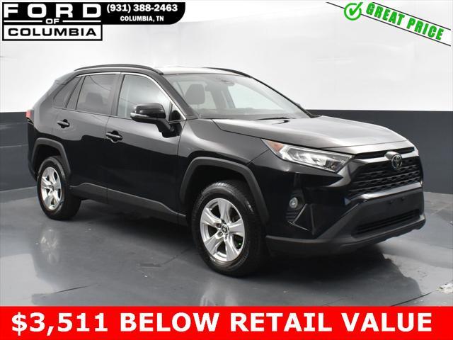 used 2021 Toyota RAV4 car, priced at $25,377