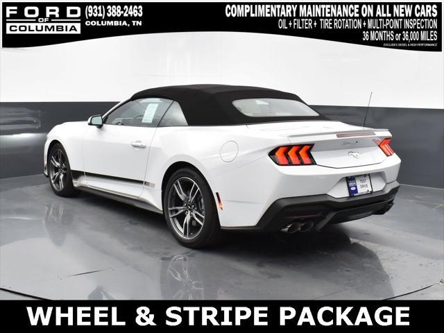 new 2025 Ford Mustang car, priced at $48,160