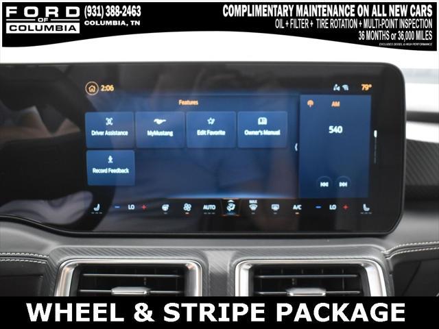 new 2025 Ford Mustang car, priced at $48,160