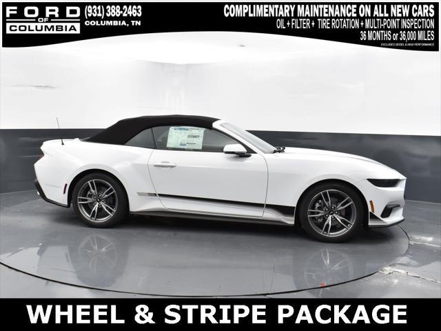 new 2025 Ford Mustang car, priced at $48,160