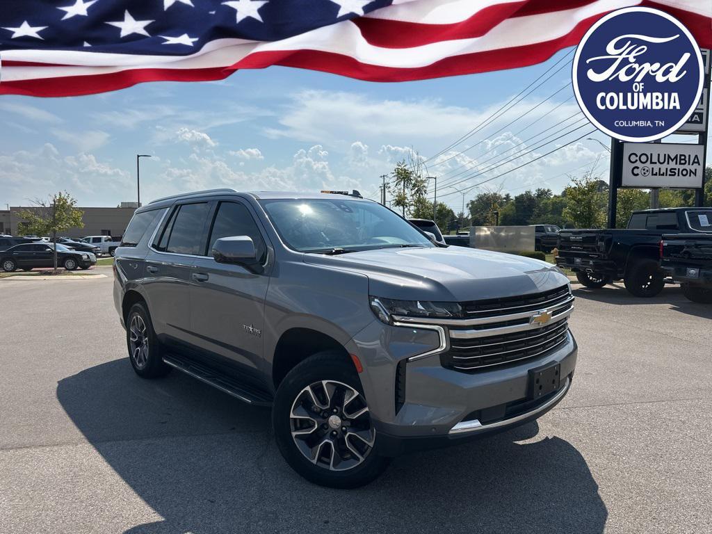 used 2021 Chevrolet Tahoe car, priced at $46,386
