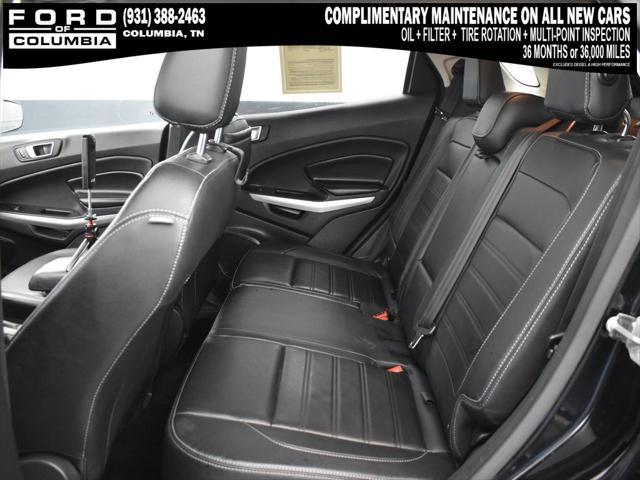 used 2020 Ford EcoSport car, priced at $15,383