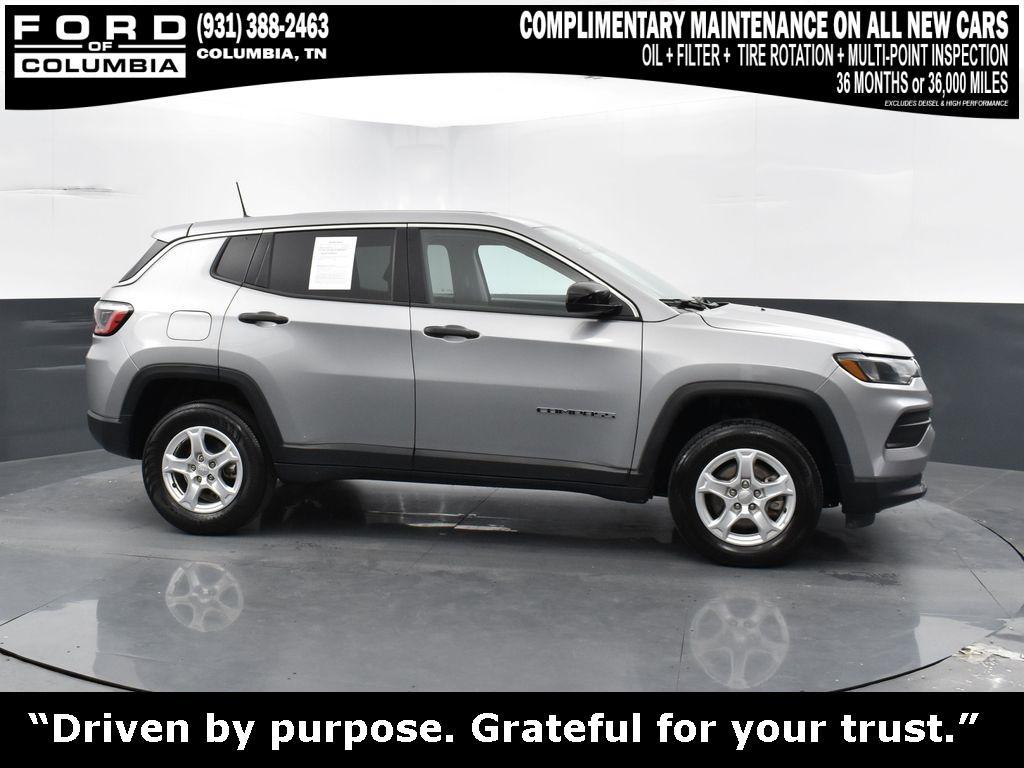 used 2022 Jeep Compass car, priced at $19,948