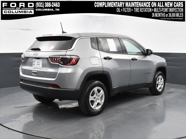 used 2022 Jeep Compass car, priced at $19,948