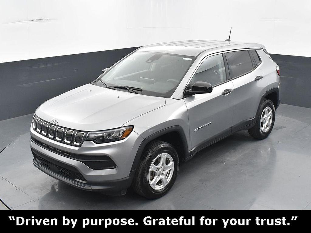 used 2022 Jeep Compass car, priced at $17,116