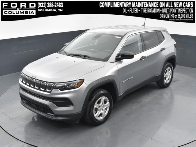 used 2022 Jeep Compass car, priced at $19,948
