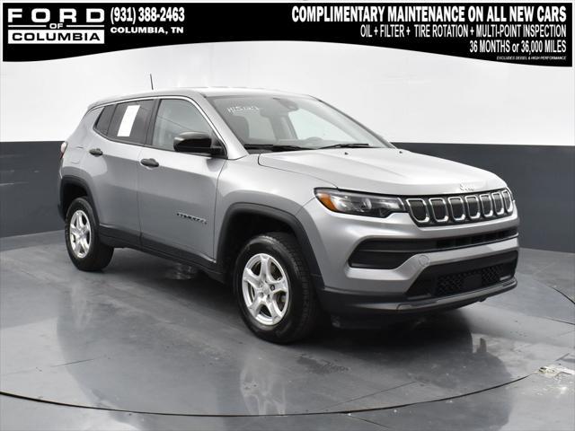 used 2022 Jeep Compass car, priced at $19,948