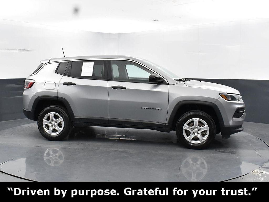 used 2022 Jeep Compass car, priced at $17,116