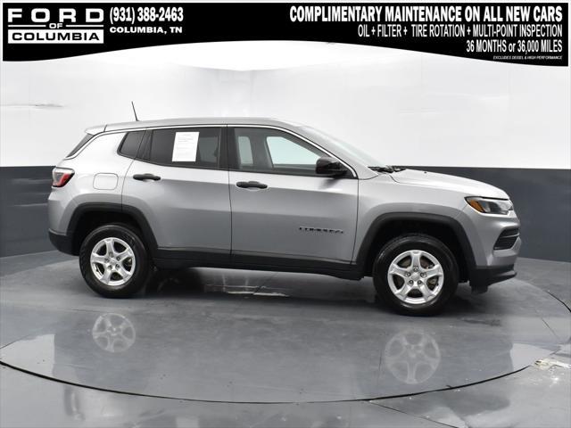 used 2022 Jeep Compass car, priced at $19,948