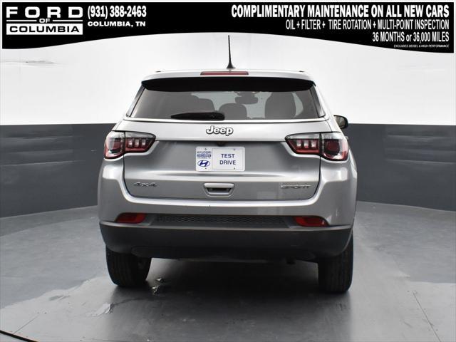 used 2022 Jeep Compass car, priced at $19,948
