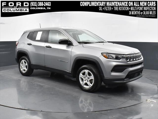 used 2022 Jeep Compass car, priced at $19,948