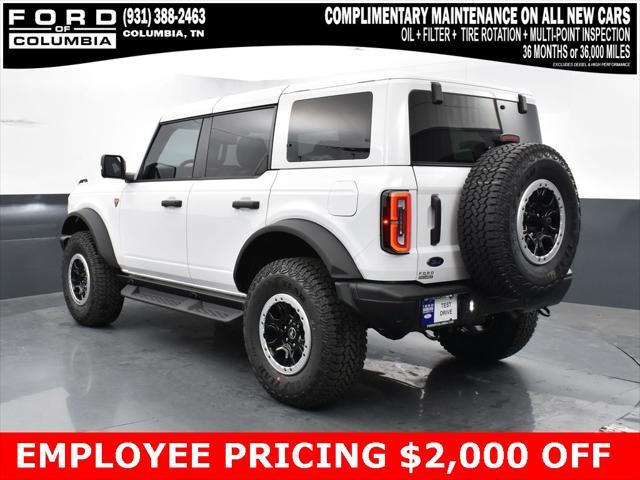 new 2025 Ford Bronco car, priced at $65,635