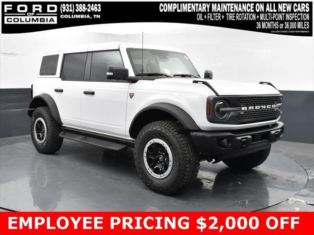new 2025 Ford Bronco car, priced at $65,635