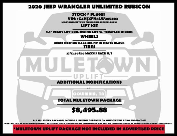 used 2020 Jeep Wrangler Unlimited car, priced at $32,998