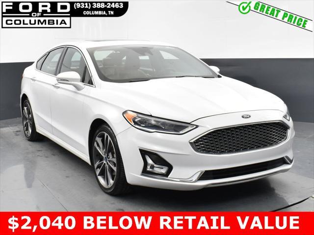 used 2019 Ford Fusion car, priced at $14,284