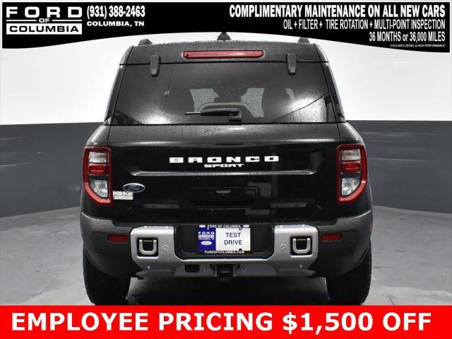 new 2025 Ford Bronco Sport car, priced at $31,910