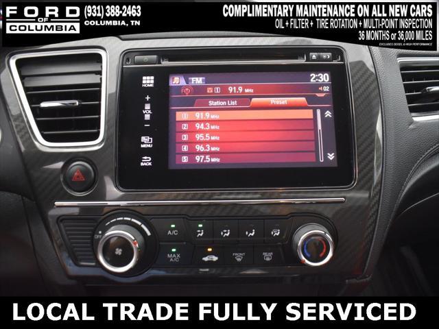 used 2015 Honda Civic car, priced at $17,476