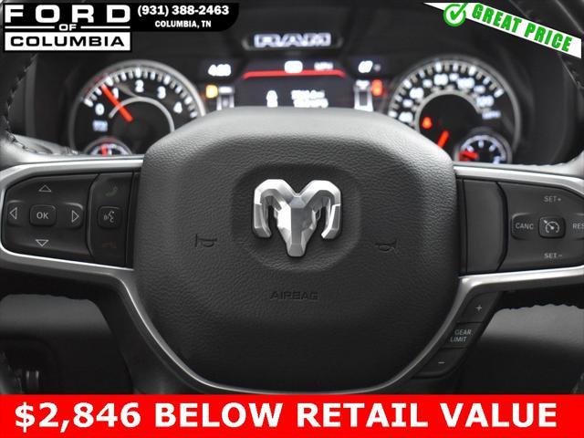 used 2022 Ram 1500 car, priced at $37,111