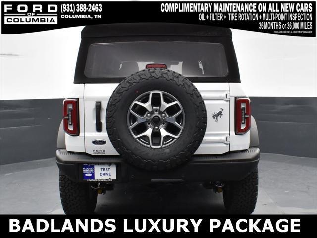 new 2025 Ford Bronco car, priced at $58,500