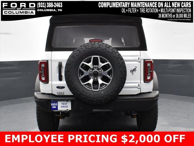 new 2025 Ford Bronco car, priced at $58,500