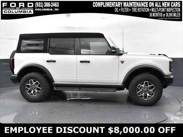 new 2025 Ford Bronco car, priced at $62,500