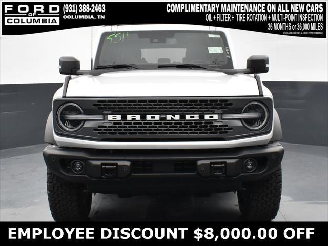new 2025 Ford Bronco car, priced at $62,500