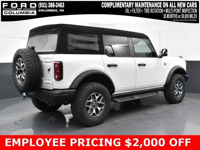new 2025 Ford Bronco car, priced at $58,500
