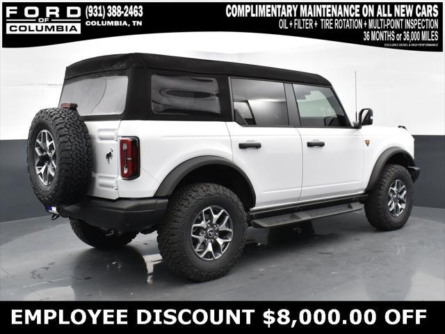new 2025 Ford Bronco car, priced at $62,500