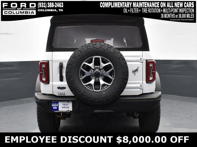 new 2025 Ford Bronco car, priced at $62,500