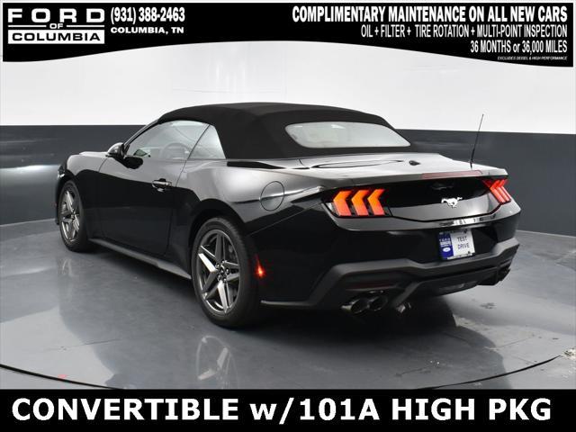new 2025 Ford Mustang car, priced at $40,580