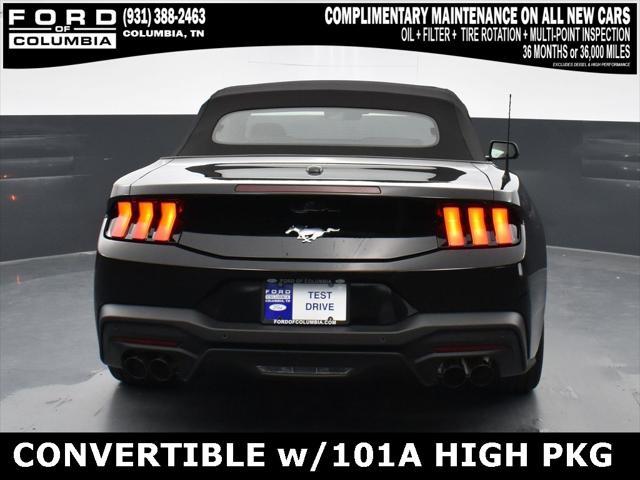 new 2025 Ford Mustang car, priced at $40,580